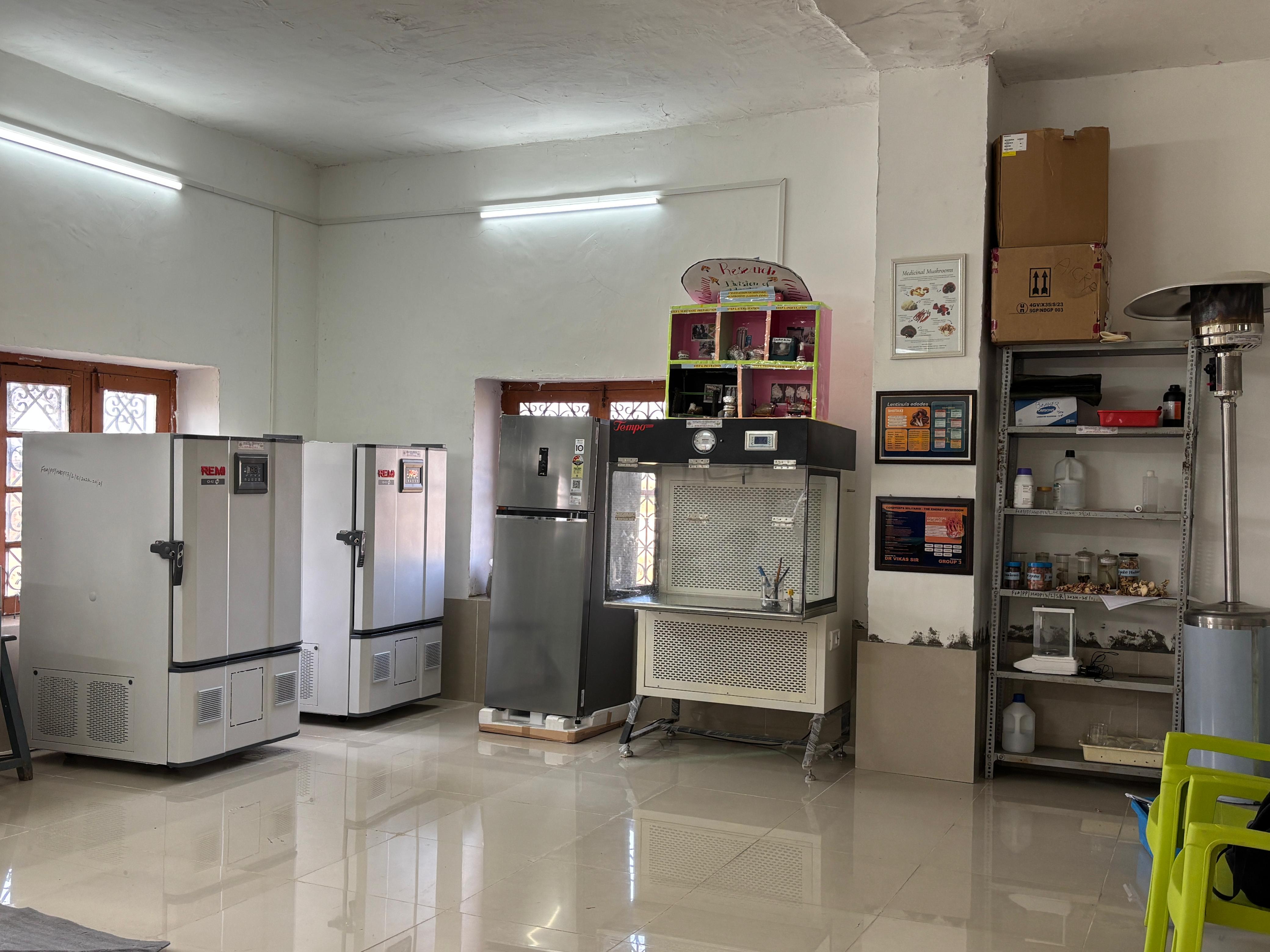 Establishment of Mushroom Unit at FoA, Wadura, Sopore